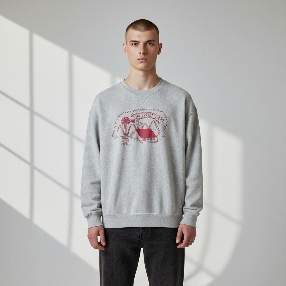 Vtg 90s Gap Sweatshirt Mens L‎ Sweats Crewneck Pullover Gray V-Stitch V-insert